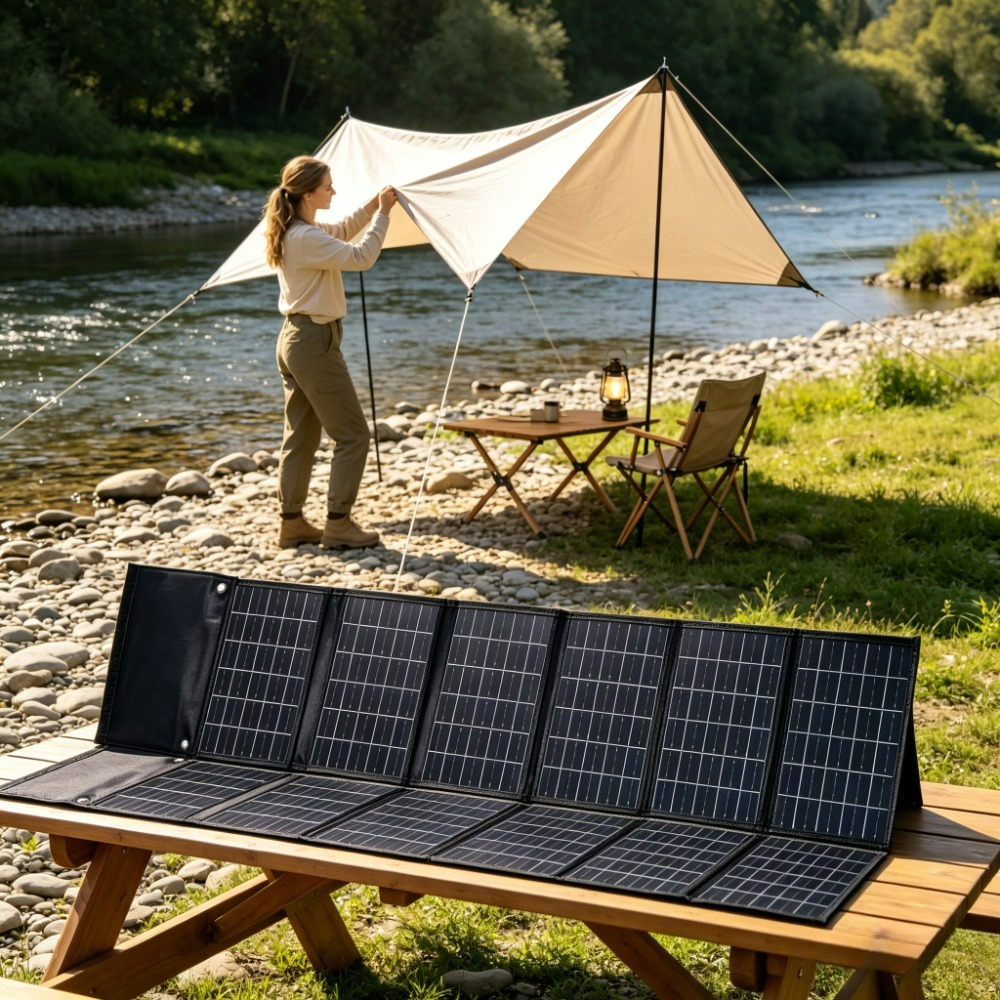Solar Emergency Charger - 50W 90W Outdoor Emergency Portable Foldable