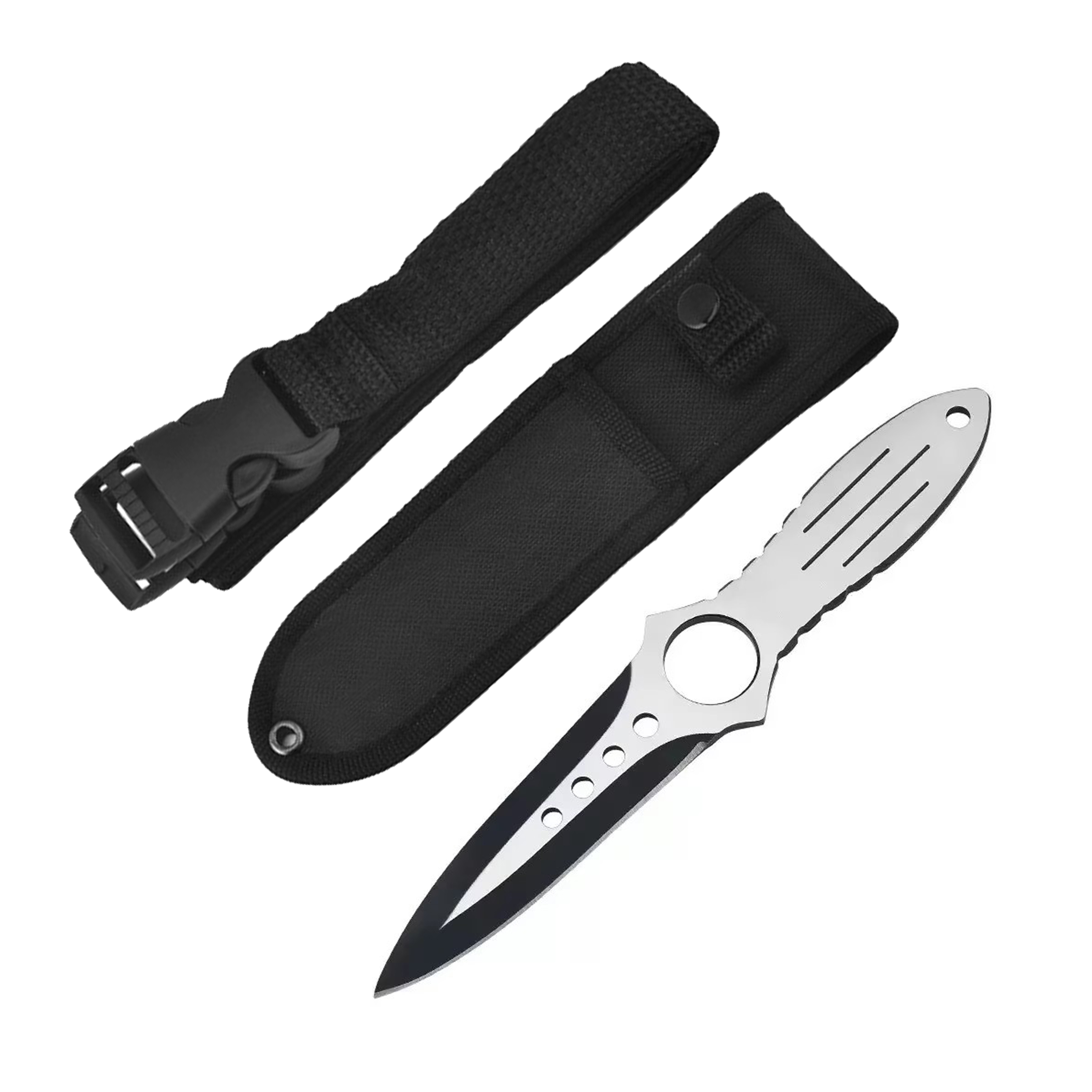 Bushcraft Knife Fixed - Portable outdoors Knife, Wilderness Survival Knife,