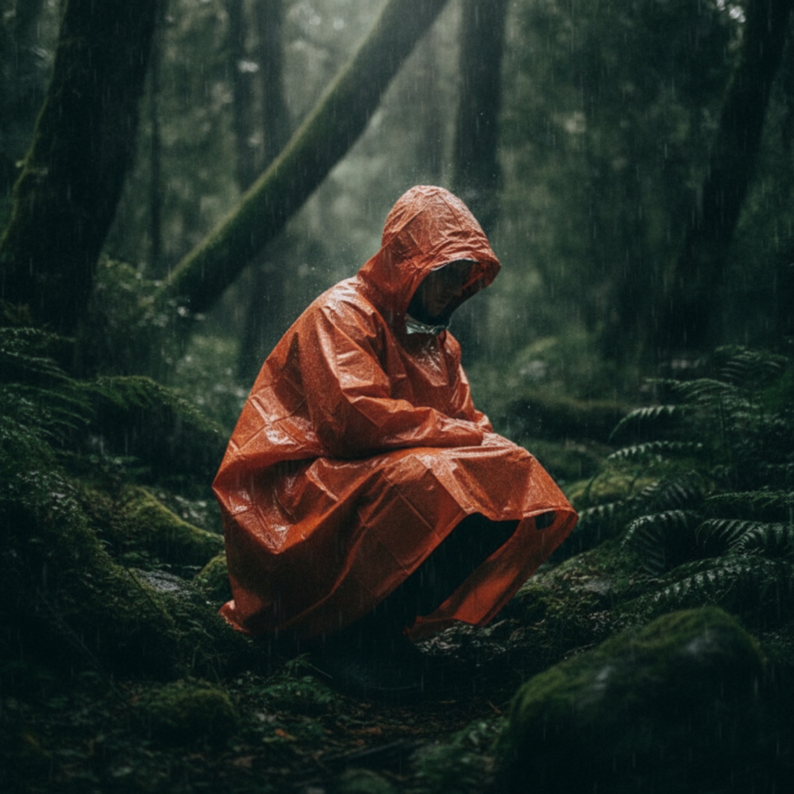Hooded Rain Poncho Windproof E - đánh giá và giá Emergency Poncho Rain