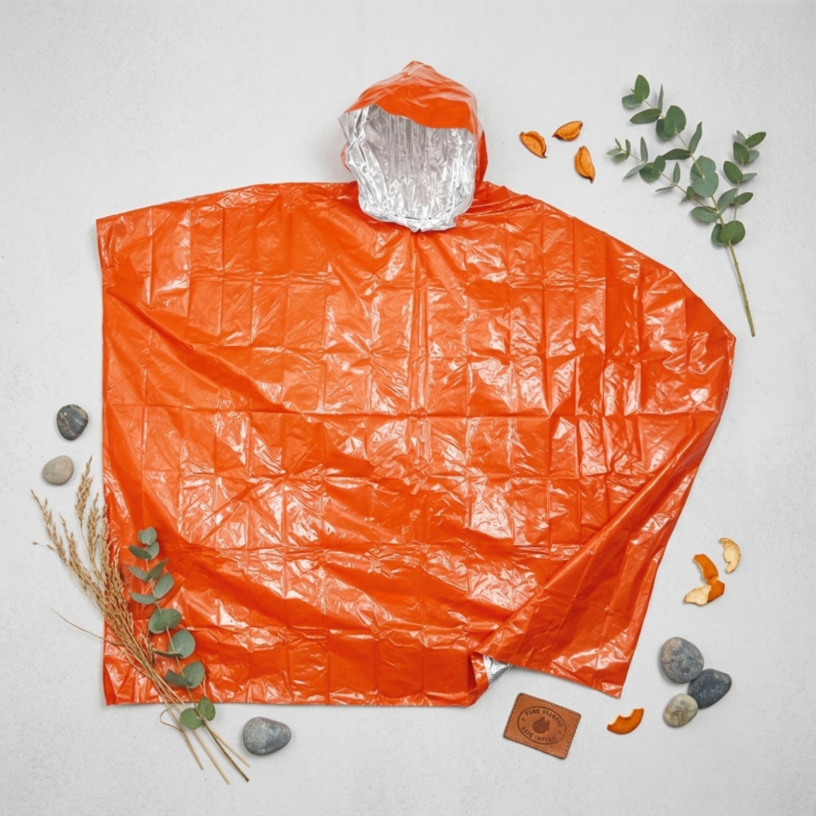 Hooded Rain Poncho Windproof E - đánh giá và giá Emergency Poncho Rain