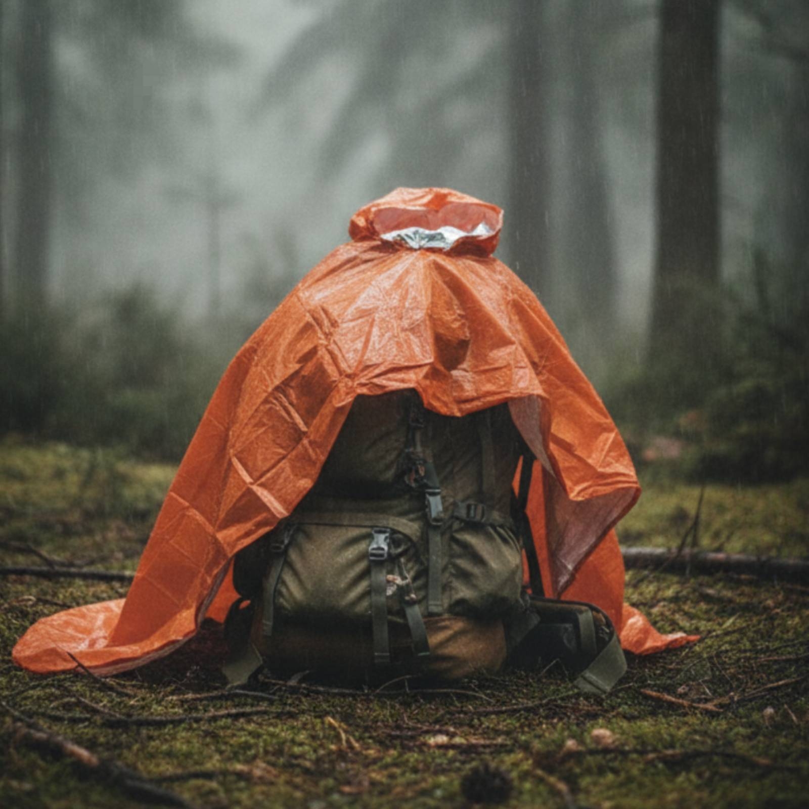 Hooded Rain Poncho Windproof E - đánh giá và giá Emergency Poncho Rain