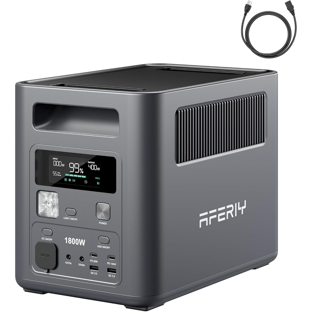 1024Wh Solar Generator, 1800W  - đánh giá và giá Solar Emergency Charger