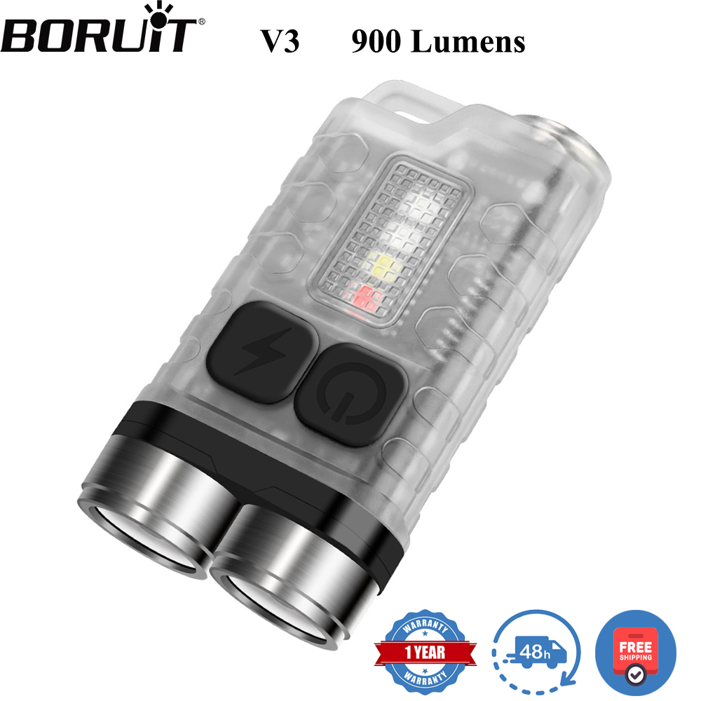 BORUiT V3 LED Keychain Portabl - đánh giá và giá Fishing Kit Compact
