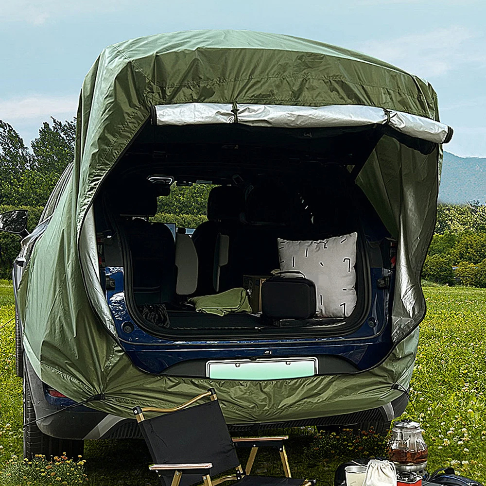 Outdoor Car Rear Extension Ten - đánh giá và giá Emergency Mylar Tent