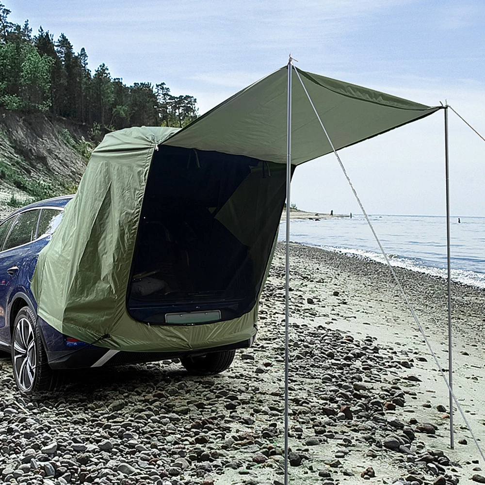 Outdoor Car Rear Extension Ten - đánh giá và giá Emergency Mylar Tent