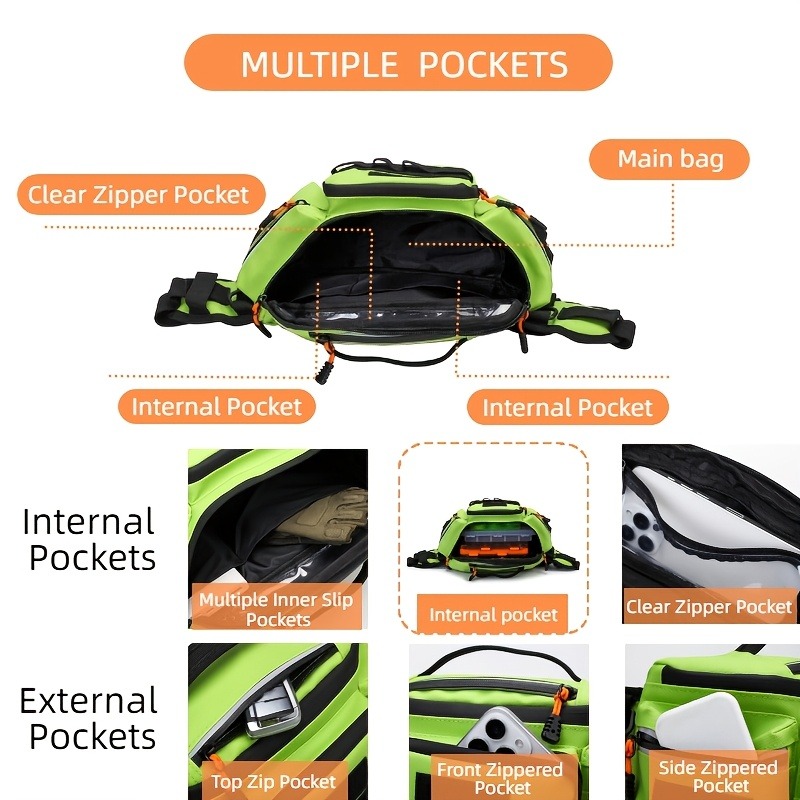 Large Capacity Multifunctional - đánh giá và giá Fishing Kit Compact