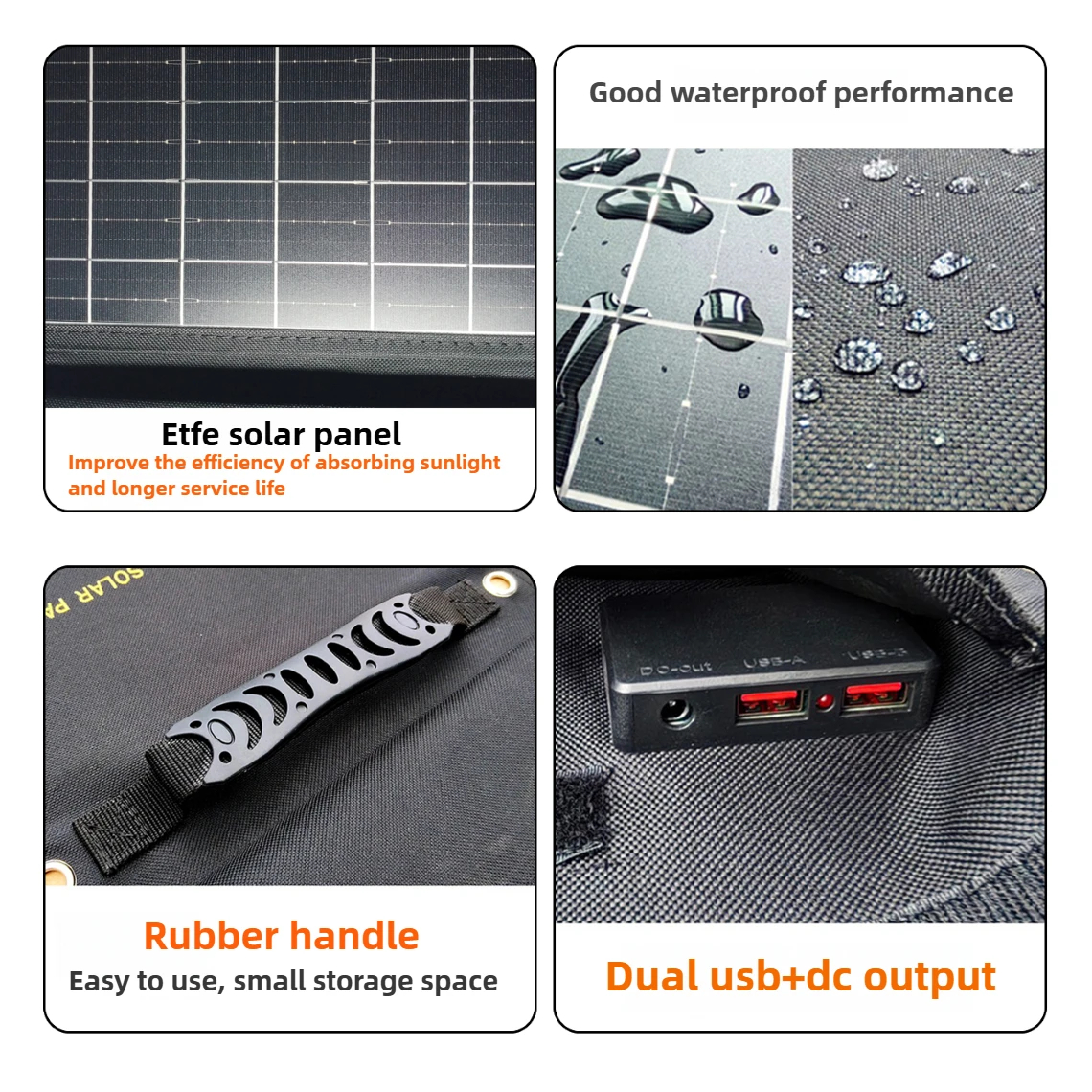 Outdoor Emergency 50W 90W Fold - đánh giá và giá Solar Emergency Charger