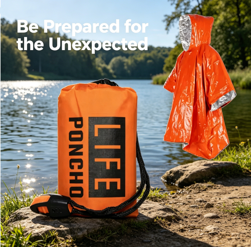 3-in-1 Thermal Emergency Rain  - đánh giá và giá Emergency Poncho Rain