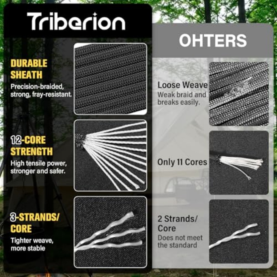 Paracord Rope 750 lb - 1000ft/ - đánh giá và giá Para Cord 1000Ft