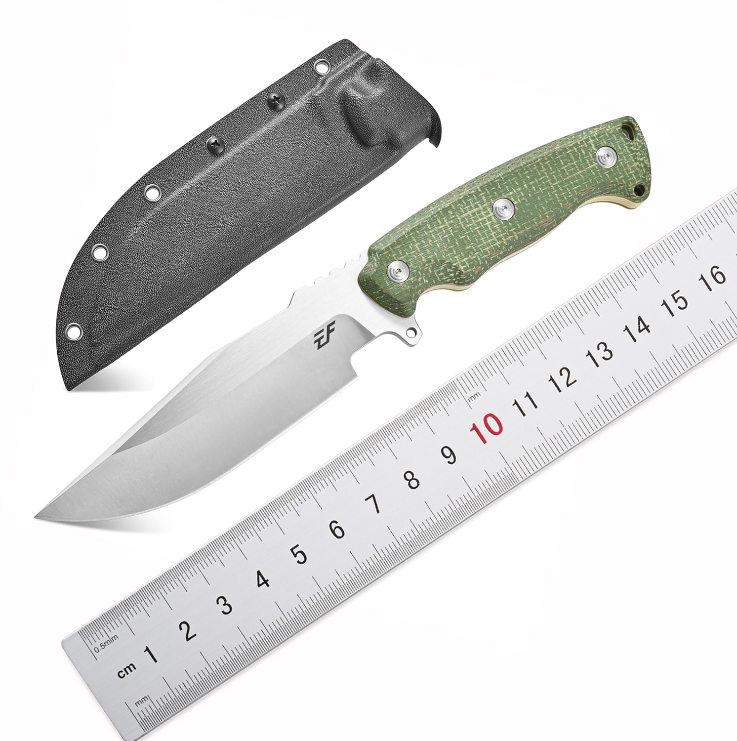 Eafengrow EF164 Fixed Blade Kn - đánh giá và giá Bushcraft Knife Fixed