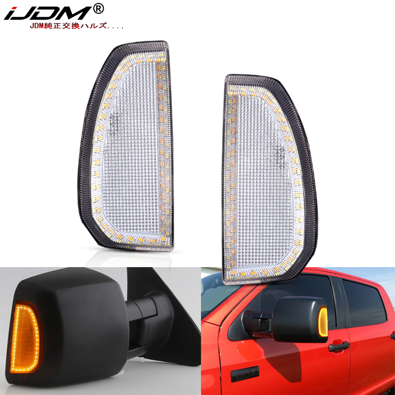 2pcs Switchback LED Side Mirro - đánh giá và giá Signal Panel Orange