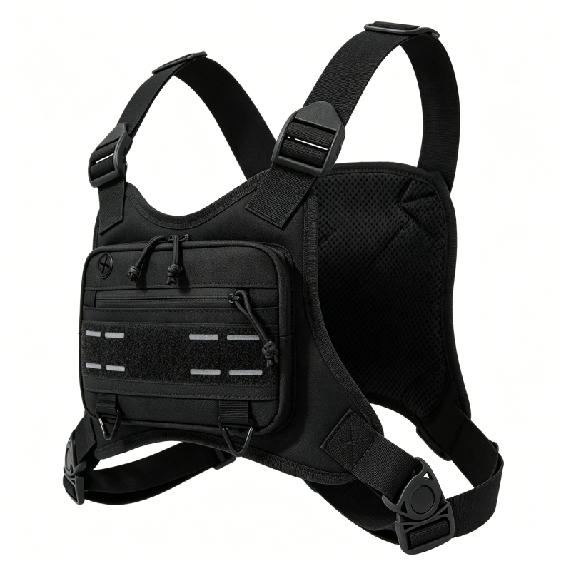 Tactical Front Chest Rig Bag V - đánh giá và giá Fishing Kit Compact