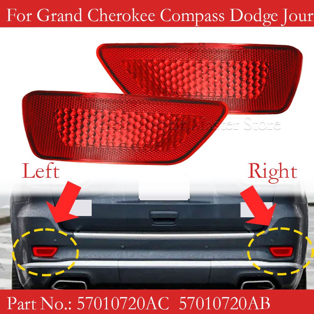 1/2pcs Car Red Tail Warning Re - đánh giá và giá Compass Lensatic