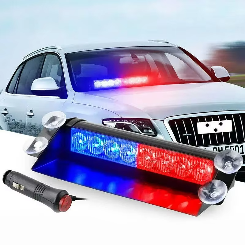 8 LED Universal Car Strobe Lig - đánh giá và giá Sos Light Strobe