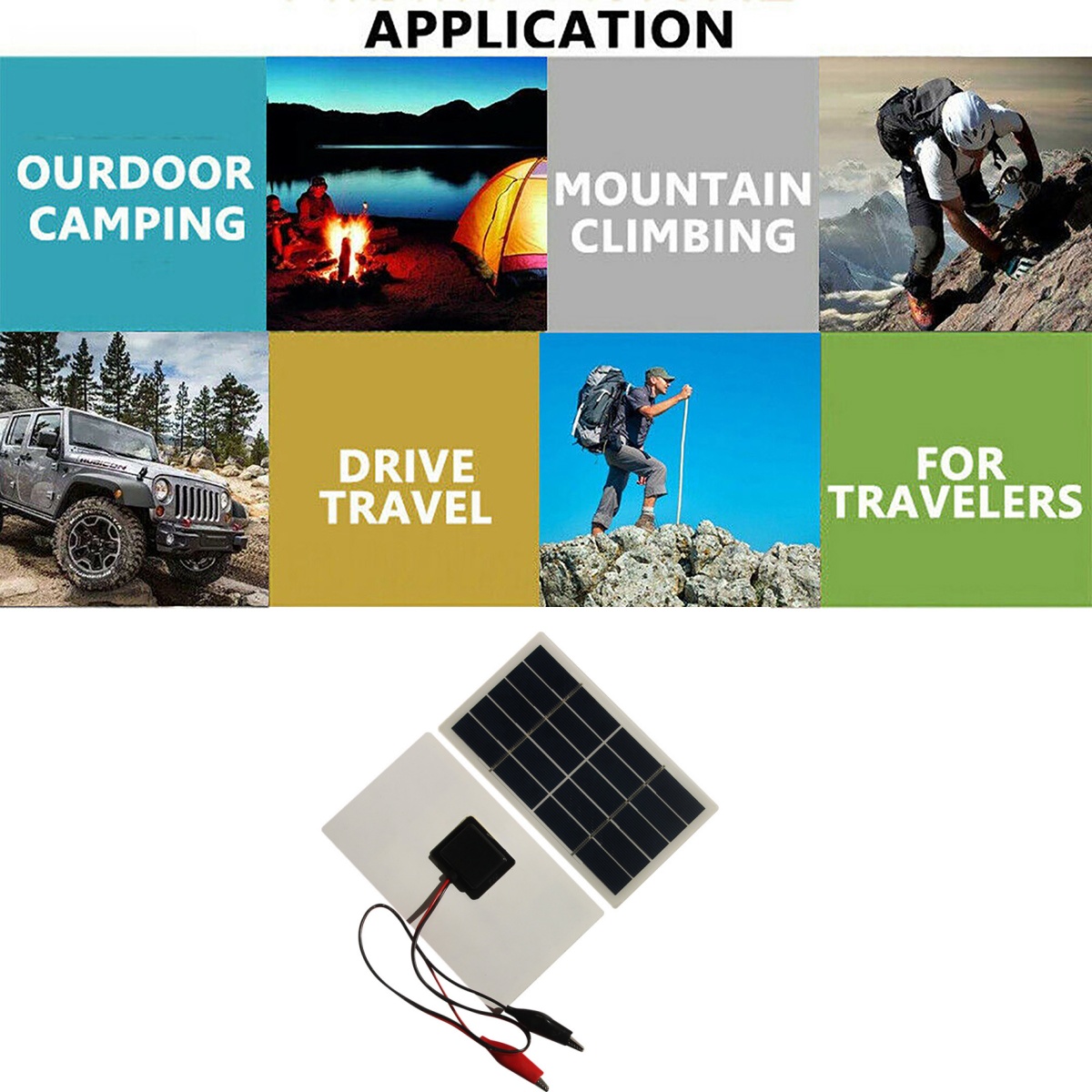 Wholesale Mini Solar Panel 5V  - đánh giá và giá Solar Emergency Charger