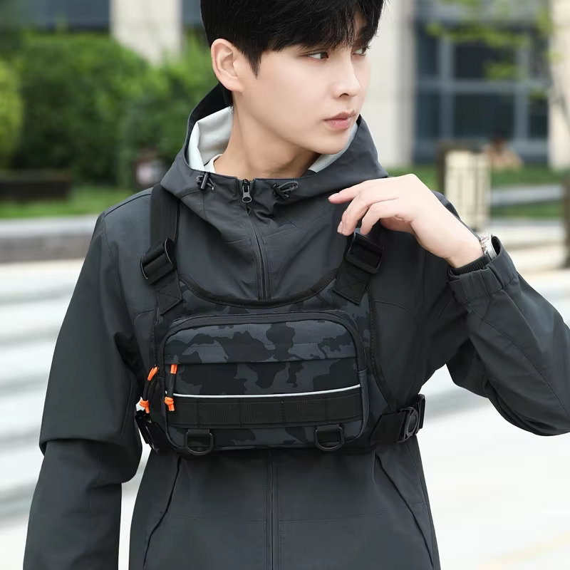 Cycling Front Chest Vest Tacti - đánh giá và giá Fishing Kit Compact